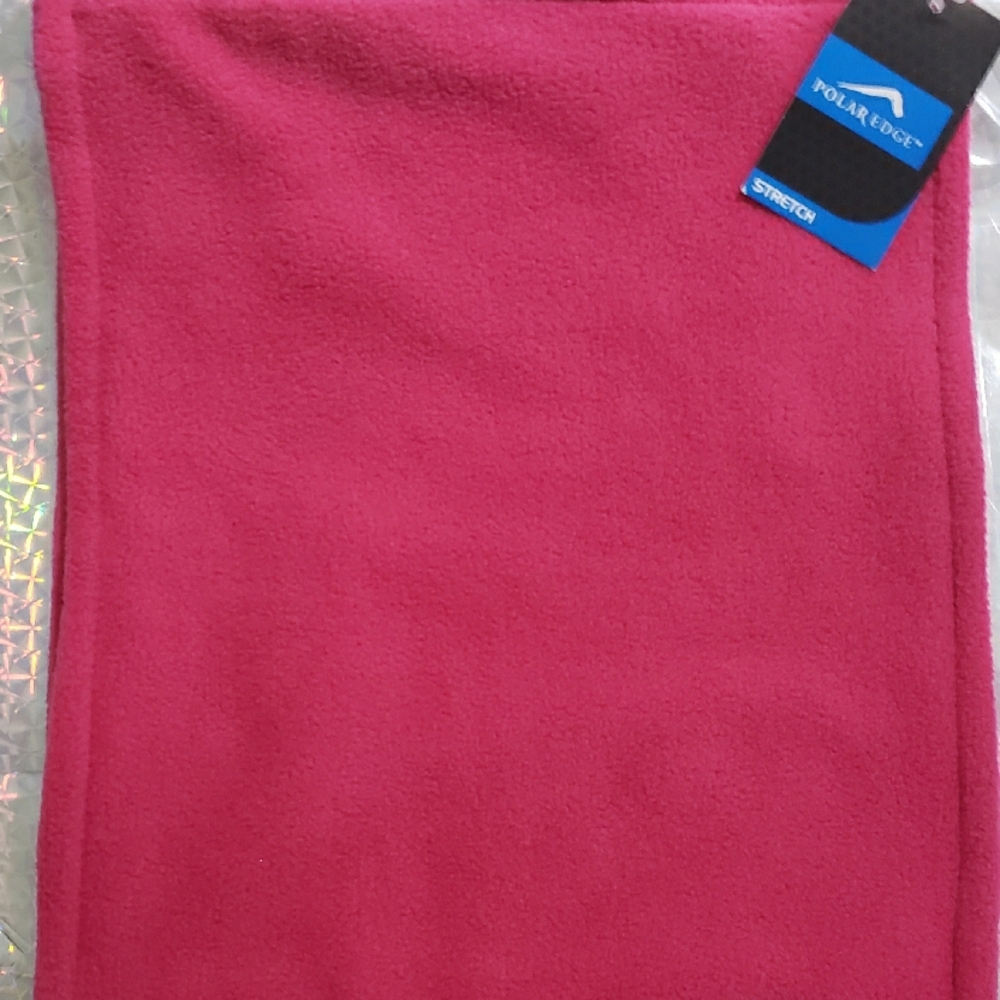 NWT Polar Edge Pink Fleece Scarf